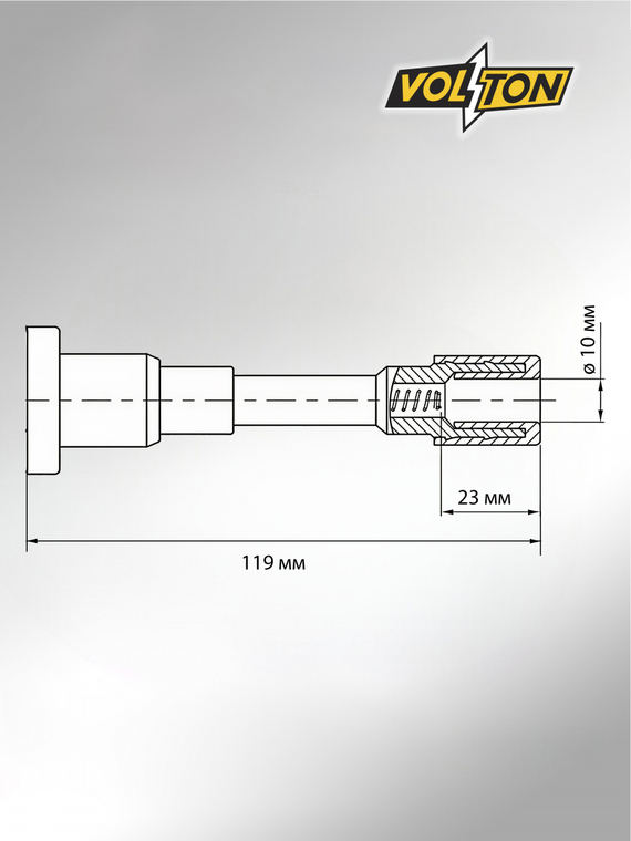 Наконечник катушки зажигания Suzuki SX4 (06>) / SWIFT (2004>)/Liana (01-) 1.6I 