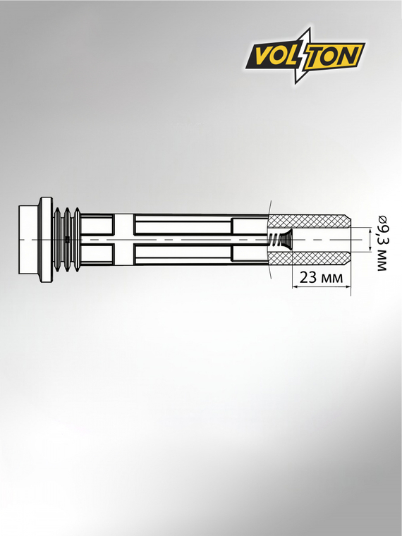 Наконечник катушки зажигания Changan CS55 (18-)/UNI-V (22-)/UNI-K (23-) 1.5T/CS35 (18-) 1.4T 