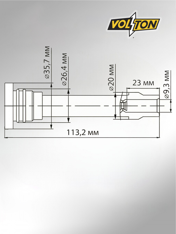 Наконечник катушки зажигания Changan CS75 (14-) 1.8T 