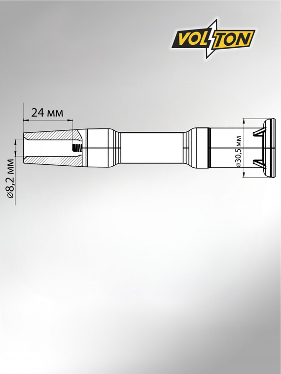 Наконечник катушки зажигания Lada Vesta, X-RAY (16>)/Renault Logan II (12>)/Sandero II (12>) 1.6I 