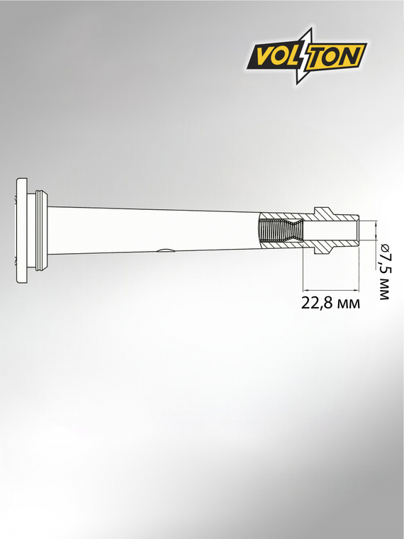 Наконечник катушки зажигания Nissan Qashqai (06>)/Note (06>)/X-Trail (07>) 1.6I/2.0I/2.5I