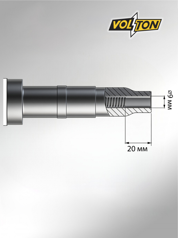 Наконечник катушки зажигания Hyundai/KIA Sportagf III (10-)/IX35 (10>) /Sorento II (09>) 2.0I/2.4I 