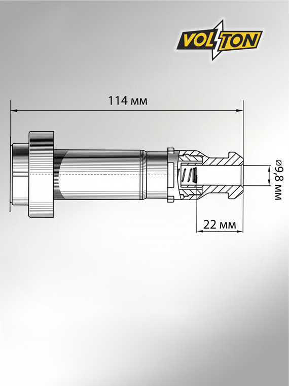 Наконечник катушки зажигания Hyundai/KIA Ceed (07>)/Elantra (06>) дв. 1.4I/1.6I 