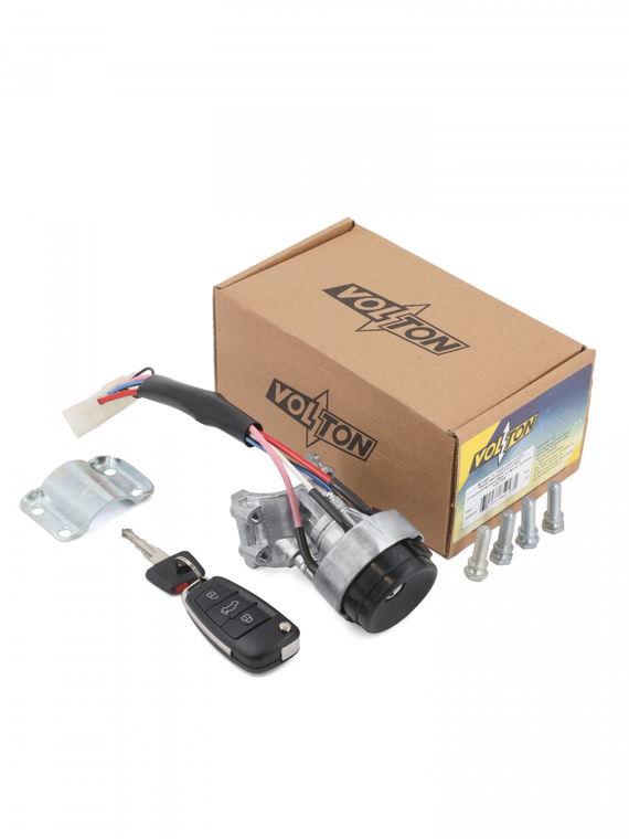 Замок зажигания Г-3110,3302, 33104(5-контактный) Евро 3 с ВК (кт. крепежа) 
